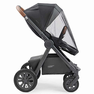 Коляска Happy Baby 2 в 1 "Mommer pro", темно-серая